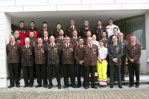 Gruppenfoto Einsatzmannschaft