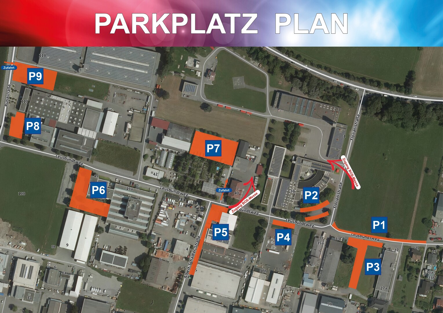 Parkplatzplan